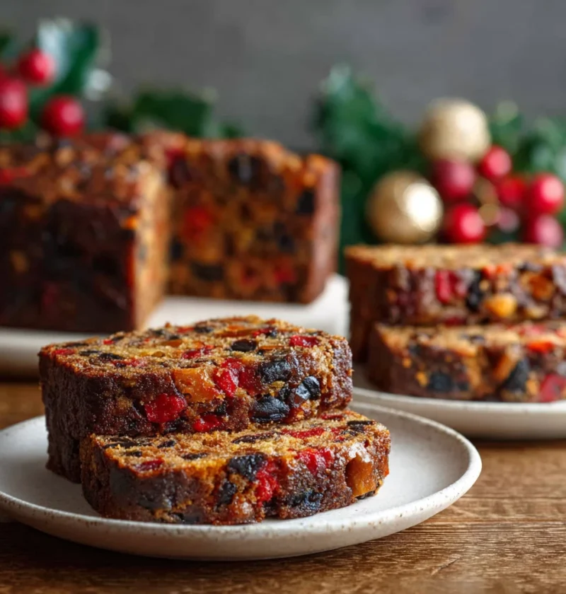 Best Christmas Fruit Cake Recipe Ever Traditional Holiday Fruitcake Recipe Moist Christmas Cake Recipe With Rum Old-fashio...