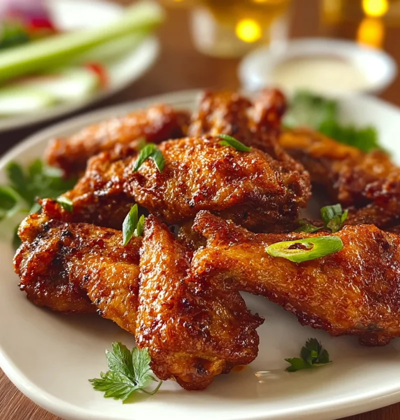 Best Crispy Baked Chicken Wings Recipe Ultimate Baked Chicken Wings Guide Crispy Chicken Wings Baking Tips Low-fat Crispy ...