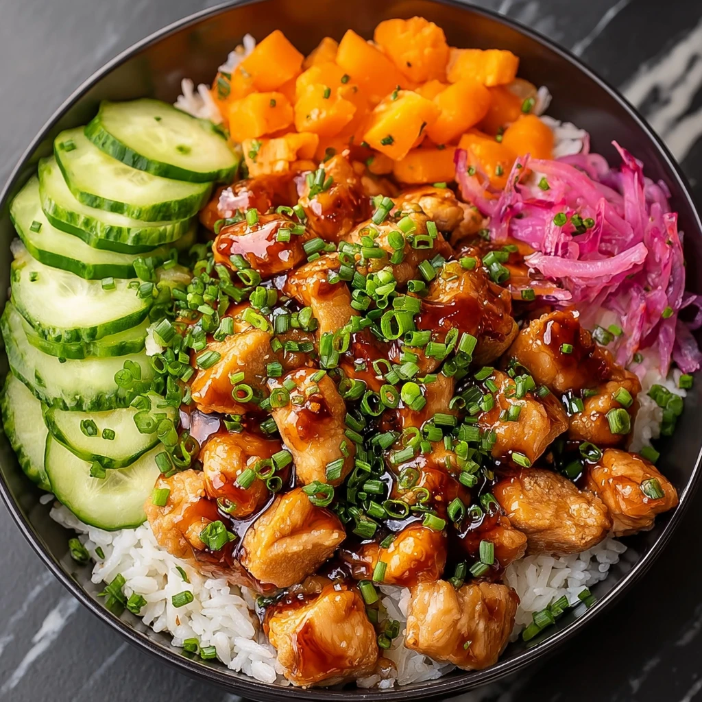 Hot Honey Chicken Bowl Recipe