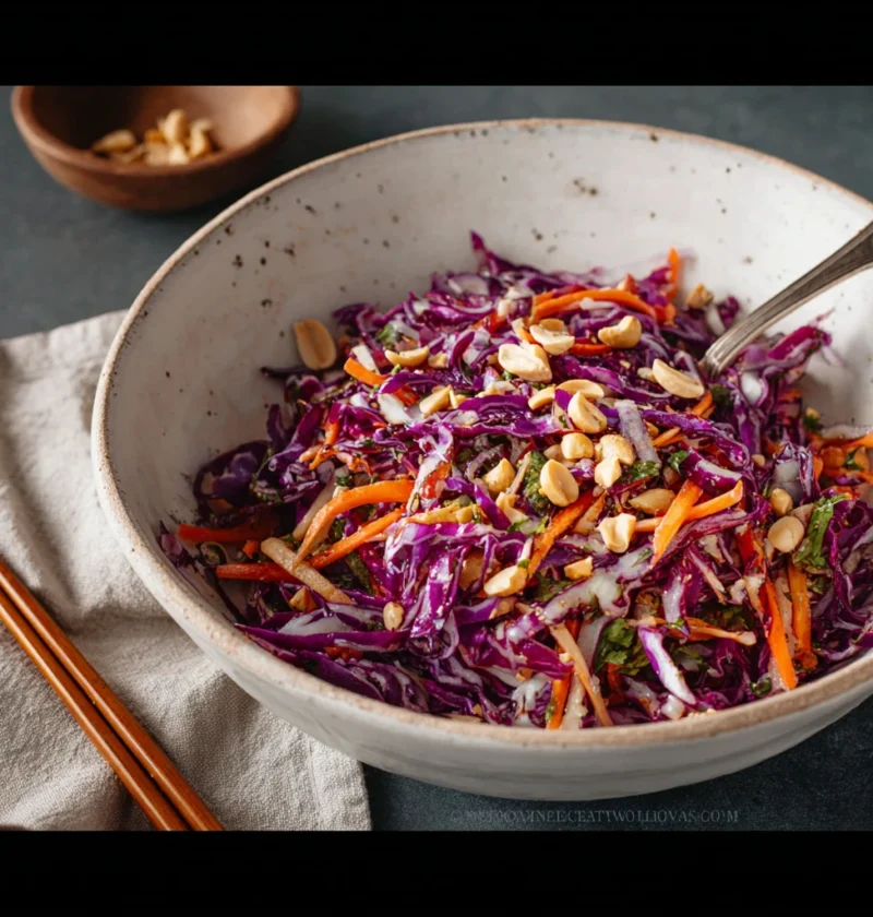 Chinese Coleslaw Recipe Easy Best Chinese Coleslaw Dressing Recipe Healthy Chinese Cabbage Slaw Chinese Coleslaw With Rame...