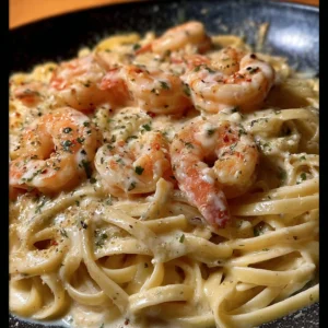 Creamy Garlic Shrimp Alfredo Pasta: A Quick Delight!