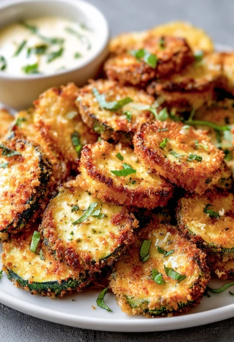 Crispy Parmesan Zucchini Chips Discover Perfect Snack