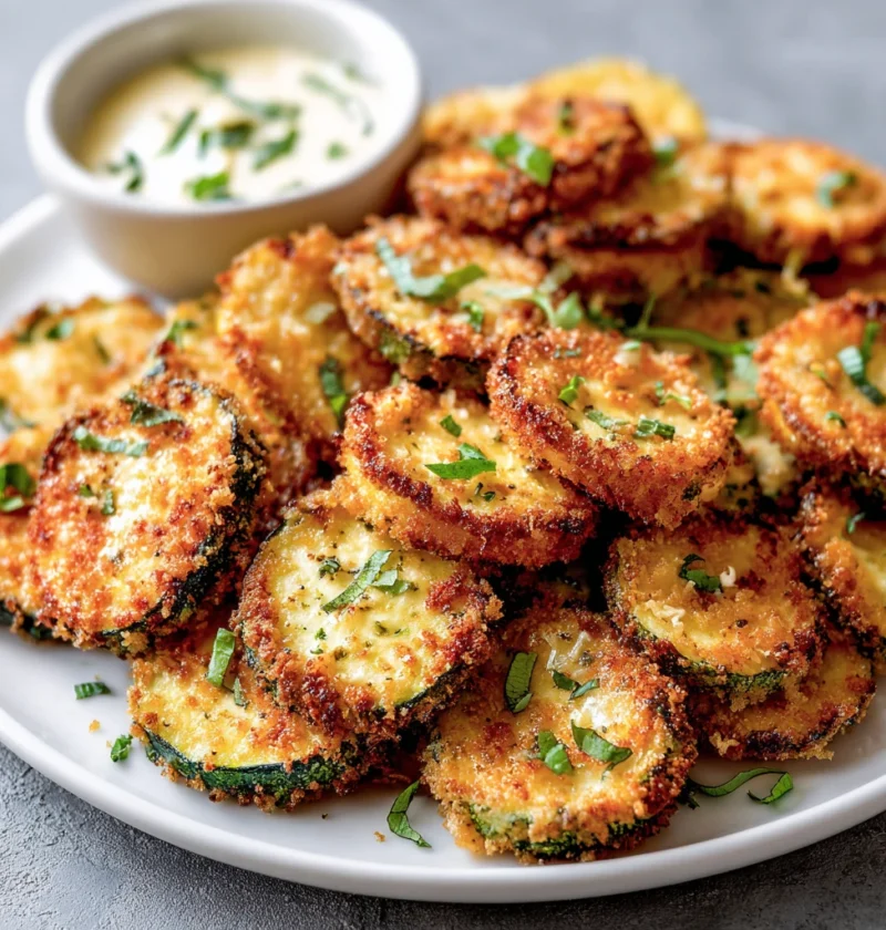 Crispy Parmesan Zucchini Chips Discover Perfect Snack