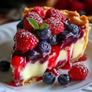 Berry Cheesecake – Creamy Vanilla Dessert Recipe