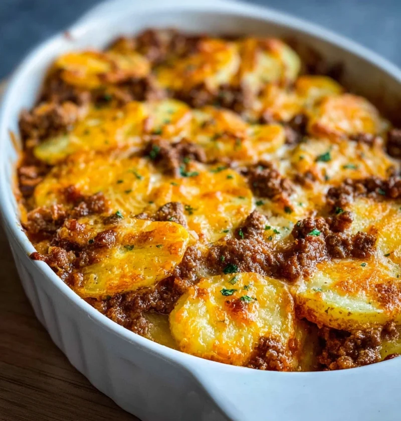 Easy Hobo Casserole Recipe Best Ground Beef Hobo Casserole Homemade Hobo Beef Casserole Comfort Food Beef Casserole Ideas ...