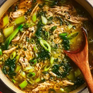 Ginger Chicken and Rice Soup | Comfort Food Recipe