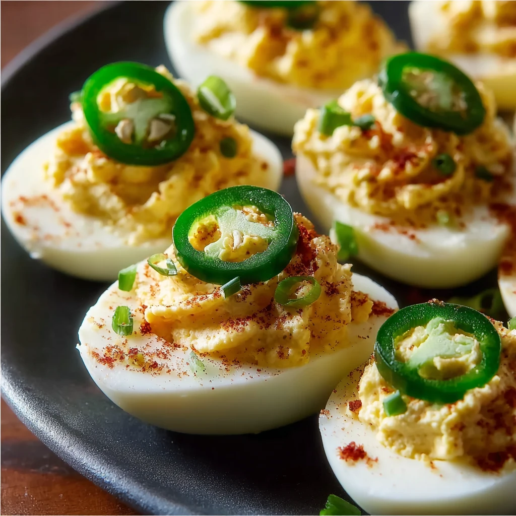 Jalapeño Popper Deviled Eggs