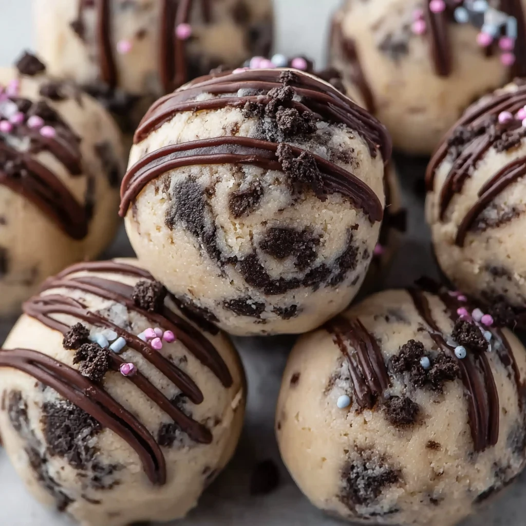No-Bake Oreo Cookie Dough Bites