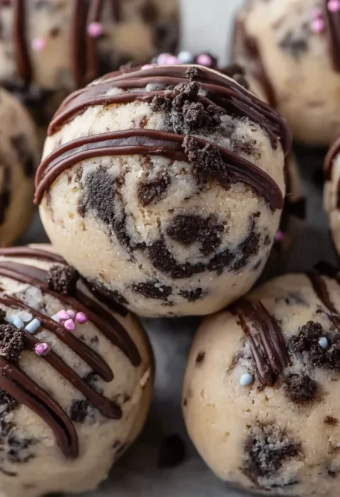 Nobake Oreo Cookie Dough Bites