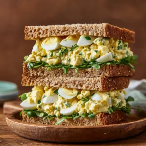Old School Egg Salad Sandwich with a Twist