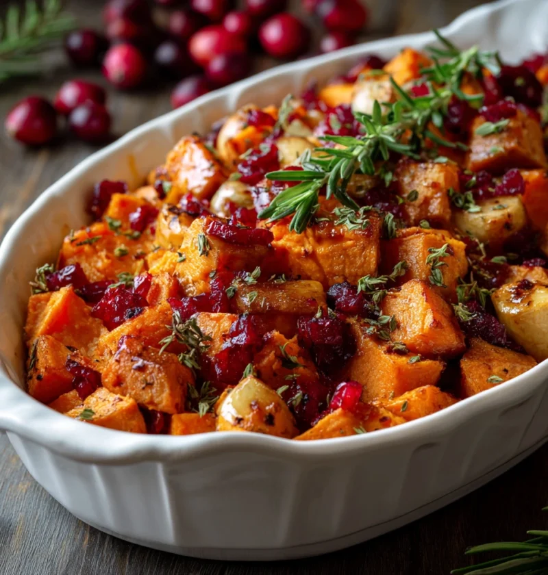 Amazing Cranberry Apple Sweet Potatoes Recipe Best Cranberry Apple Sweet Potatoes Cranberry Apple Sweet Potatoes Thanksgiv...