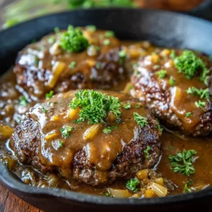 Amish Hamburger Steak Bake | Creamy Dinner Ideas