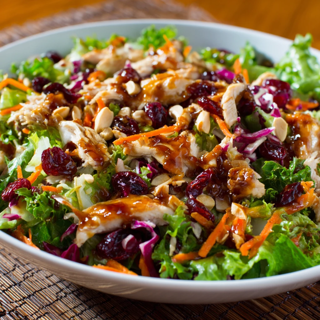 Asian Chicken Cranberry Salad