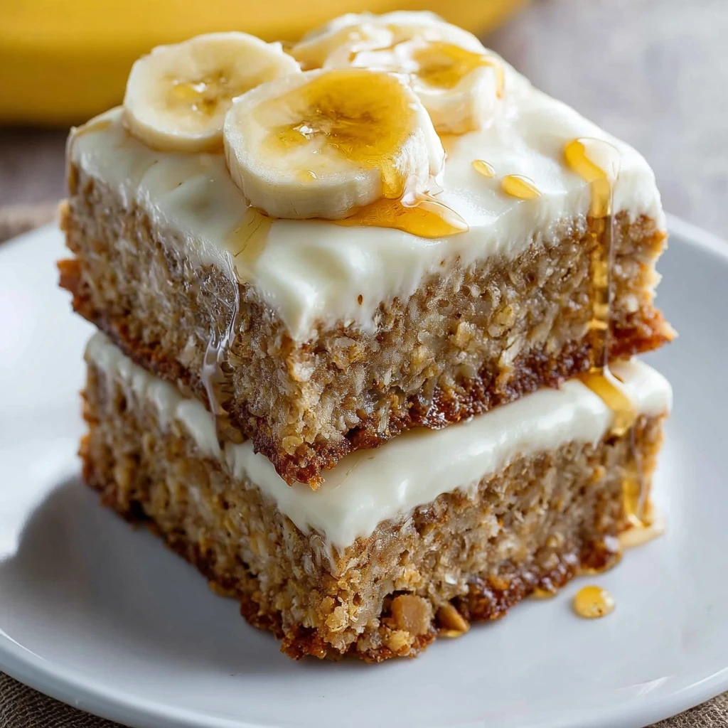 Banana Bars with Cream Cheese Frosting