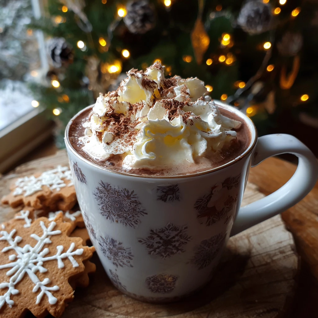 Christmas Hot Chocolate : Extra Creamy