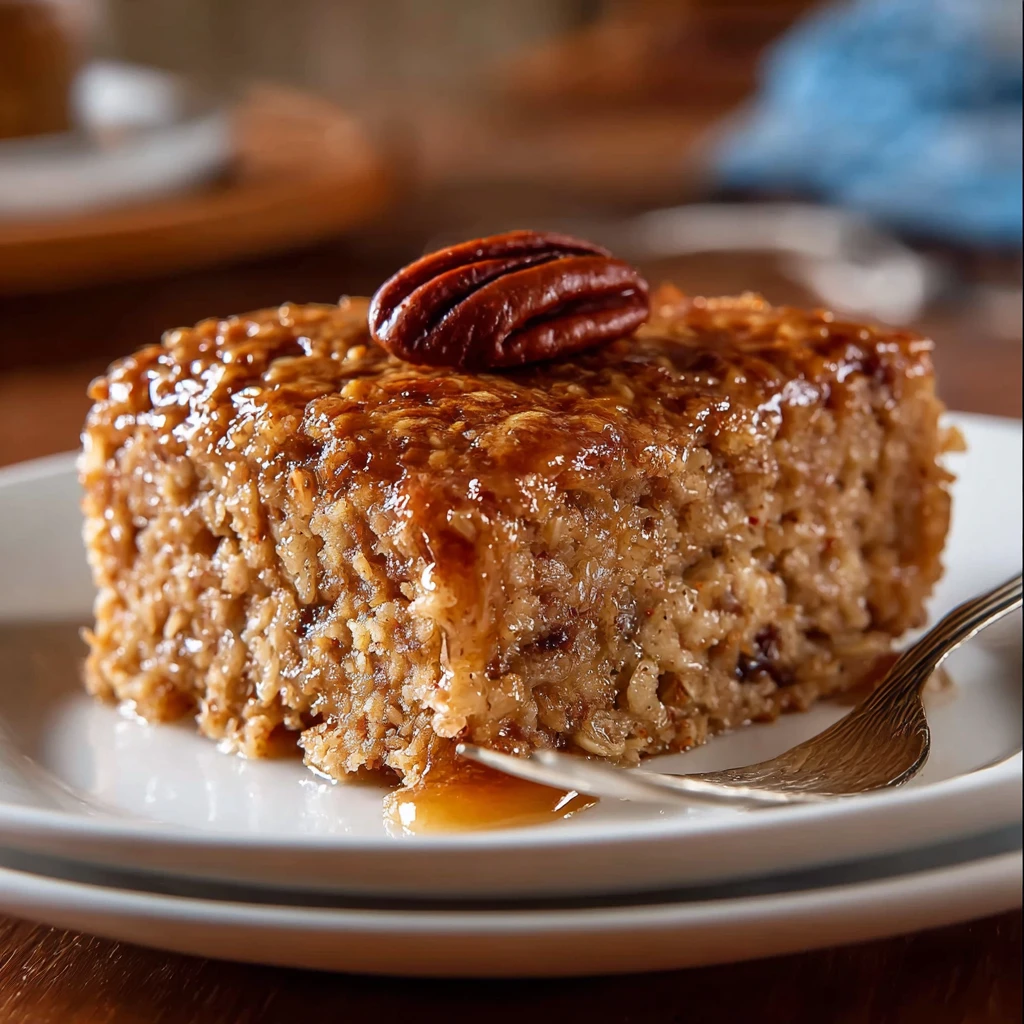 Delicious Grandma’s Oatmeal Cake