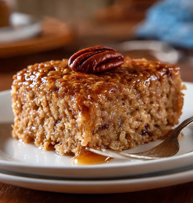 Best Grandma's Oatmeal Cake Recipe Homemade Oatmeal Cake Like Grandma's Delicious Oatmeal Cake Old-fashioned Recipe Easy G...