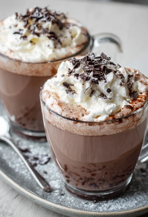 Best Homemade Hot Chocolate Recipe Creamy Homemade Hot Chocolate Mix Vegan Hot Chocolate Recipe Homemade Low Calorie Homem...