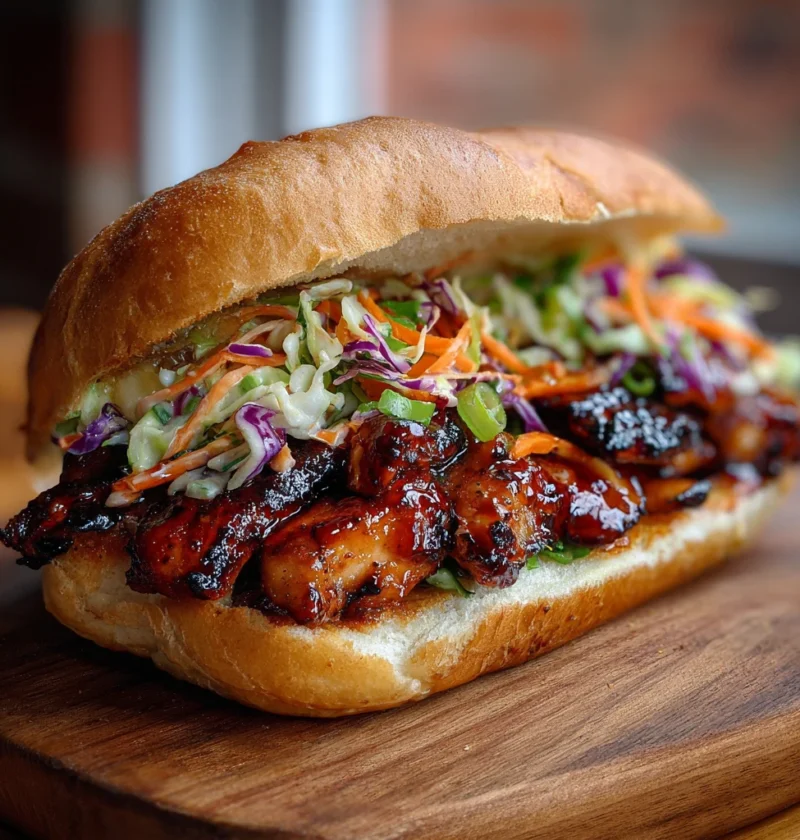 Best Korean BBQ Chicken Sandwich Recipe Easy Korean BBQ Chicken Sandwich Where To Buy Korean BBQ Chicken Sandwich Homemade...