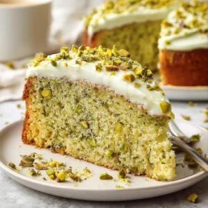 Lemon Pistachio Cake: A Light and Lush Spring Treat