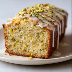 Lemon Pistachio Loaf – Moist, Bright, and Perfectly Nutty