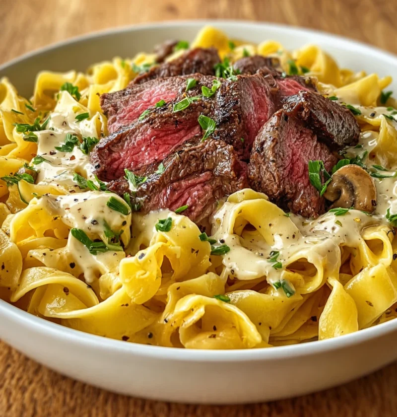 Best Peppercorn Steak Stroganoff Recipe Homemade Egg Noodles Steak Stroganoff Creamy Peppercorn Stroganoff With Noodles Ho...