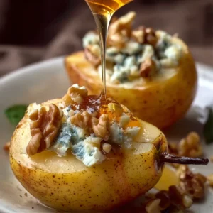 Blue Cheese Stuffed Pears