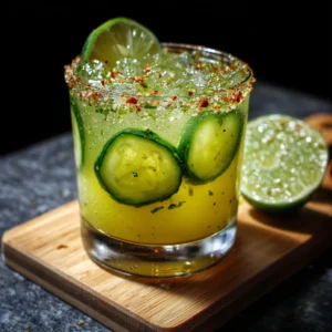 Bold and Refreshing Pickle Margarita