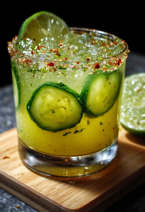 Bold Refreshing Pickle Margarita