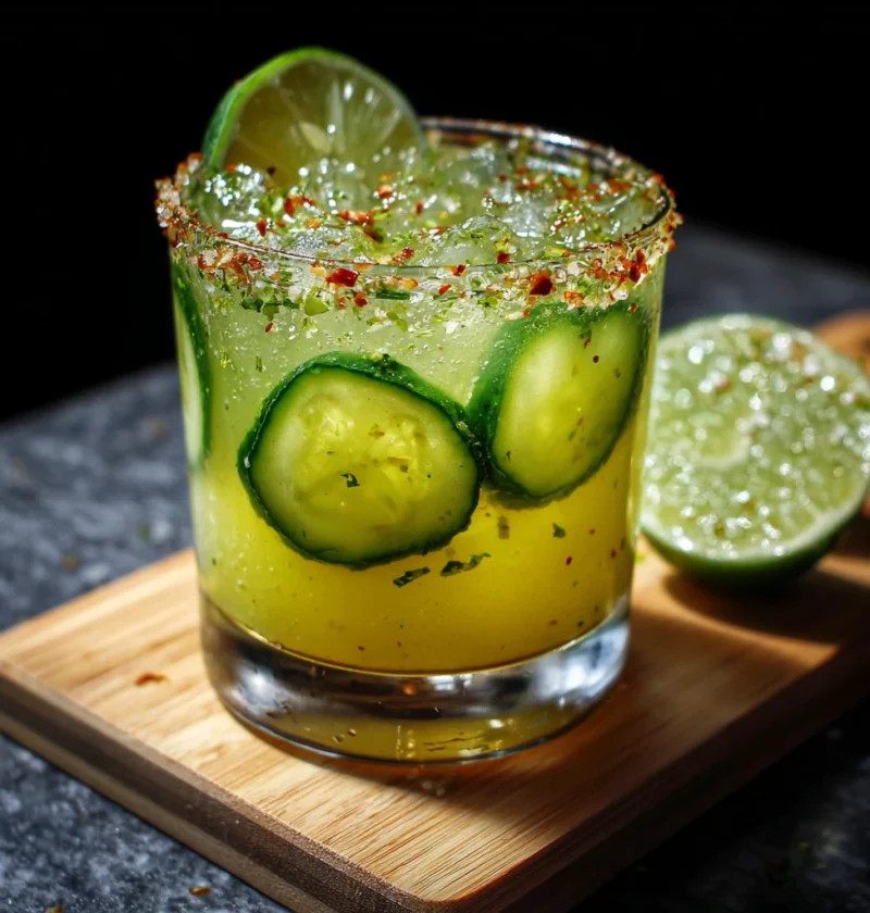 Bold Refreshing Pickle Margarita