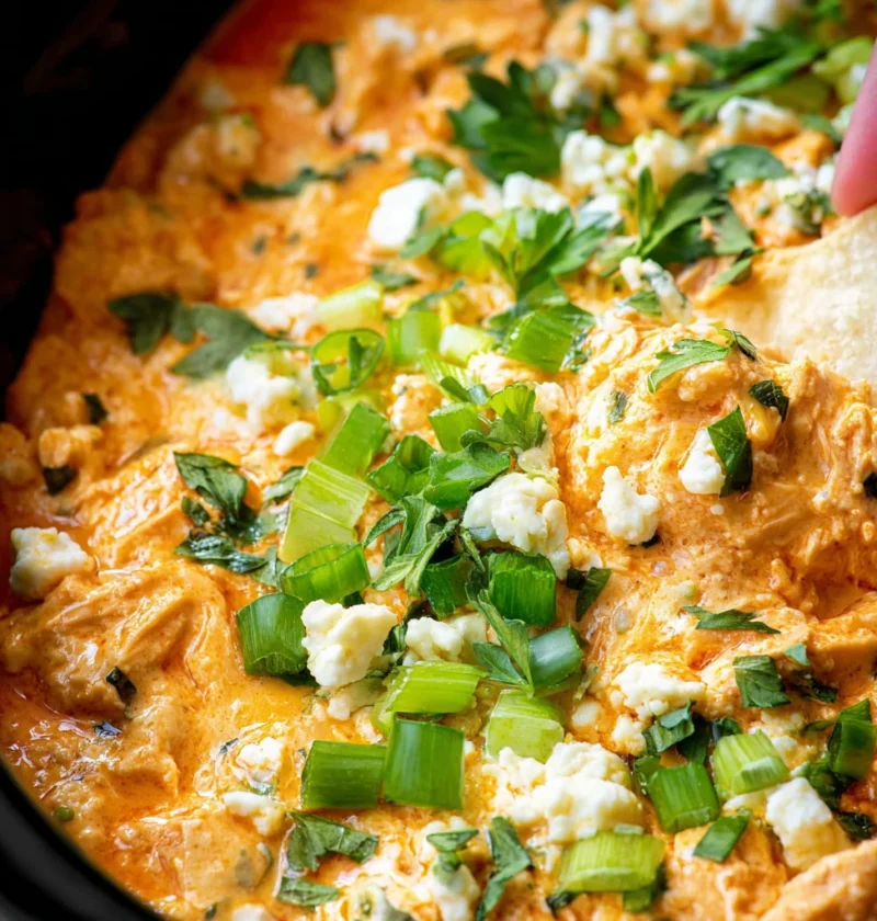 Buffalo Chicken Dip Crockpot Recipe