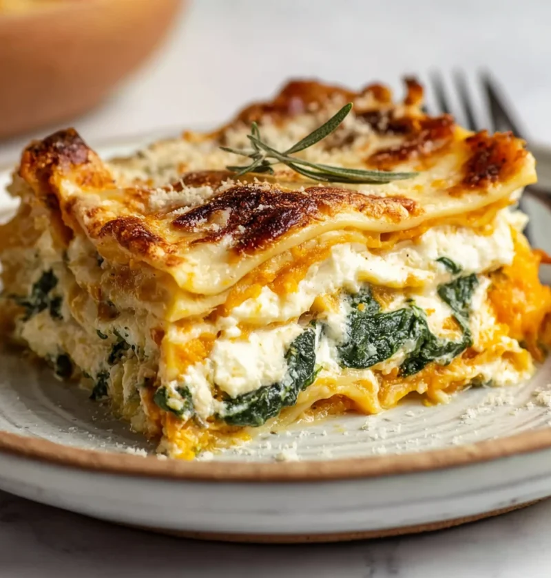 Butternut Squash Spinach Lasagna Recipe Best Butternut Squash Lasagna Vegetarian Spinach And Squash Lasagna Healthy Butter...