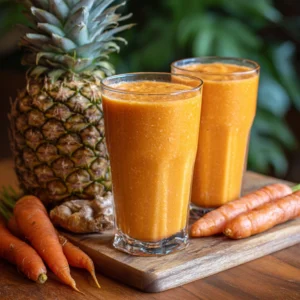 Carrot Pineapple Smoothie