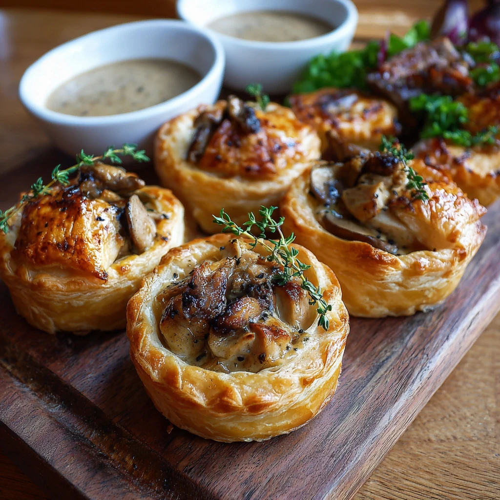 Chicken And Mushroom Vol Au Vent