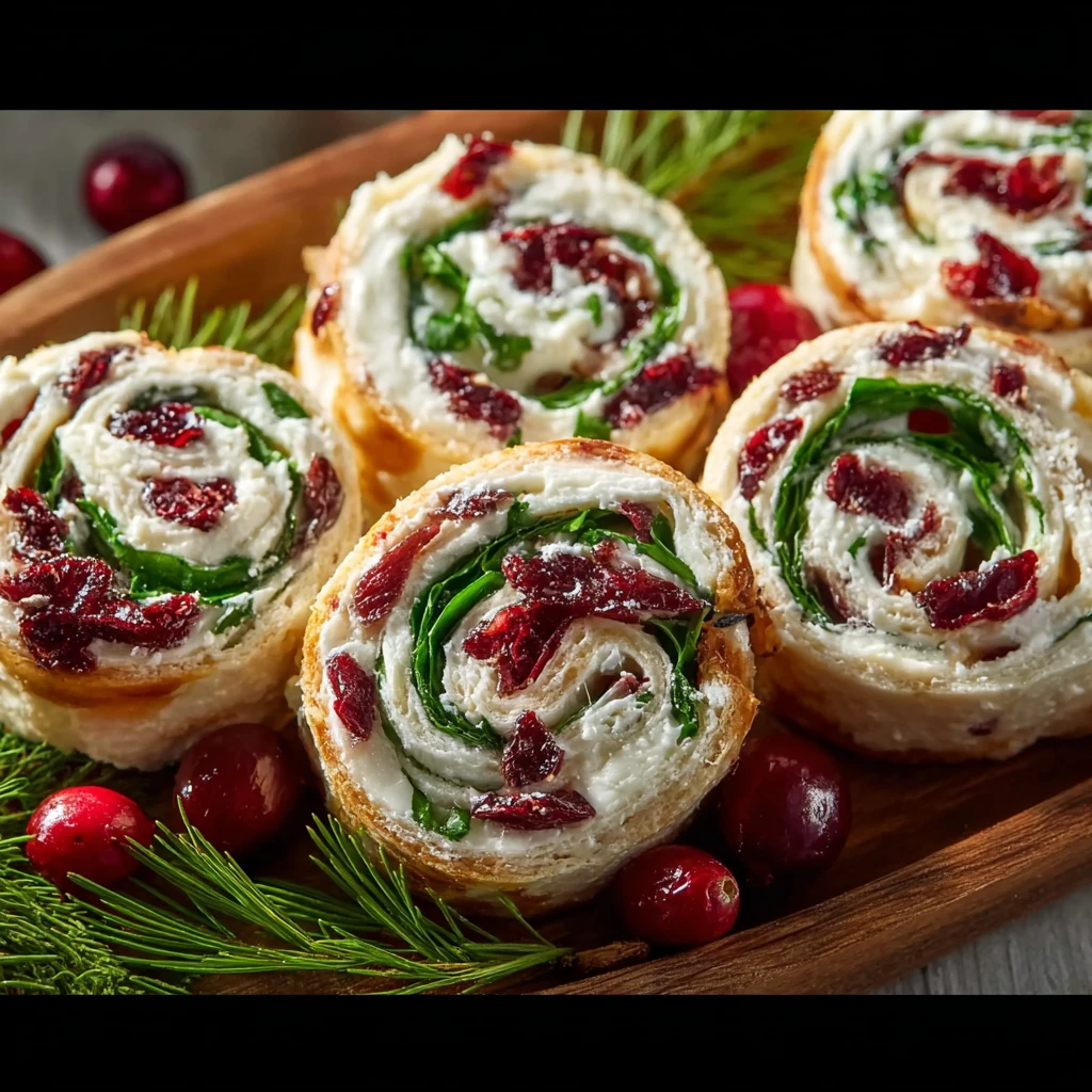 Christmas Cranberry Pinwheels: A Festive Favorite That Steals the Holiday Table