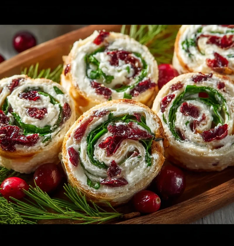 Christmas Cranberry Pinwheels Recipe Make Cranberry Pinwheels For Christmas Best Cranberry Pinwheel Appetizers Holiday Tab...
