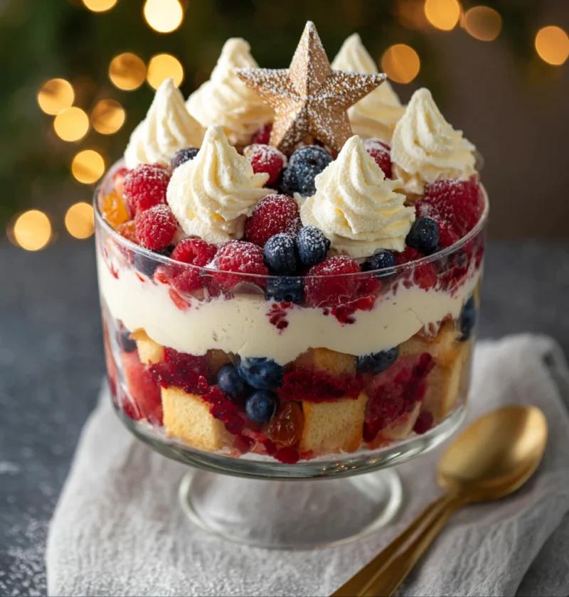 Christmas Pavlova Trifle