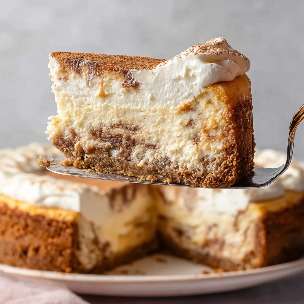 Cinnamon Roll Cheesecake