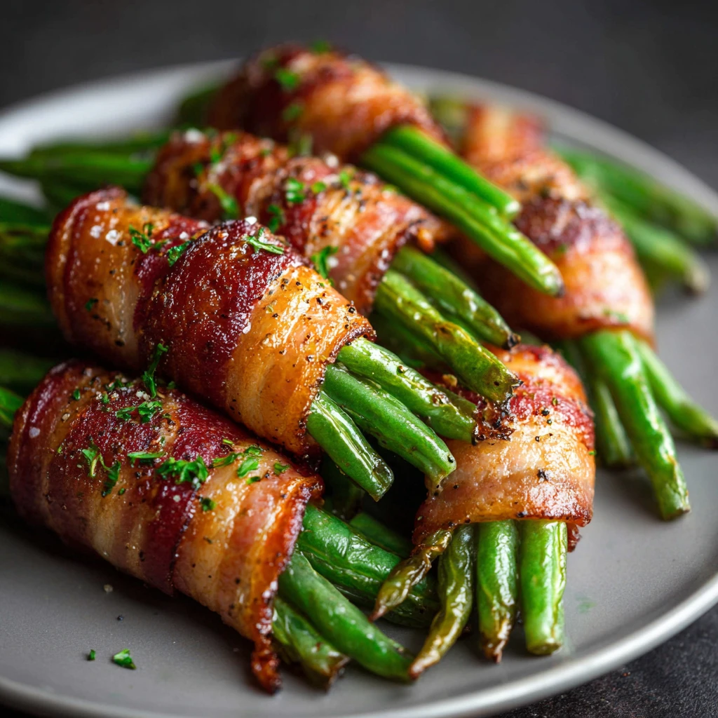 Classic Bacon Wrapped Green Beans