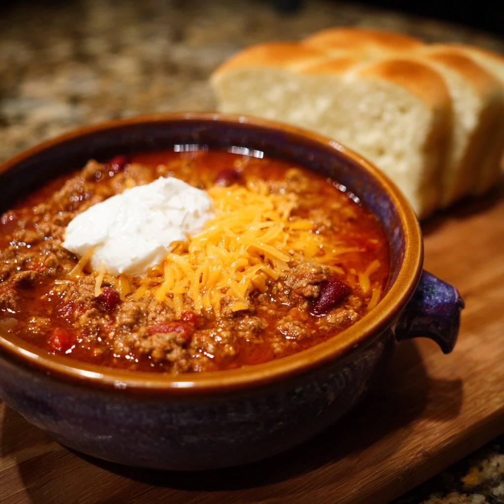Cozy Dinner : Home Made Chili Recipe