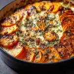 Creamy Garlic Mushrooms with Crispy Bacon and Parmesan – A Skillet Dream You’ll Crave Every Time