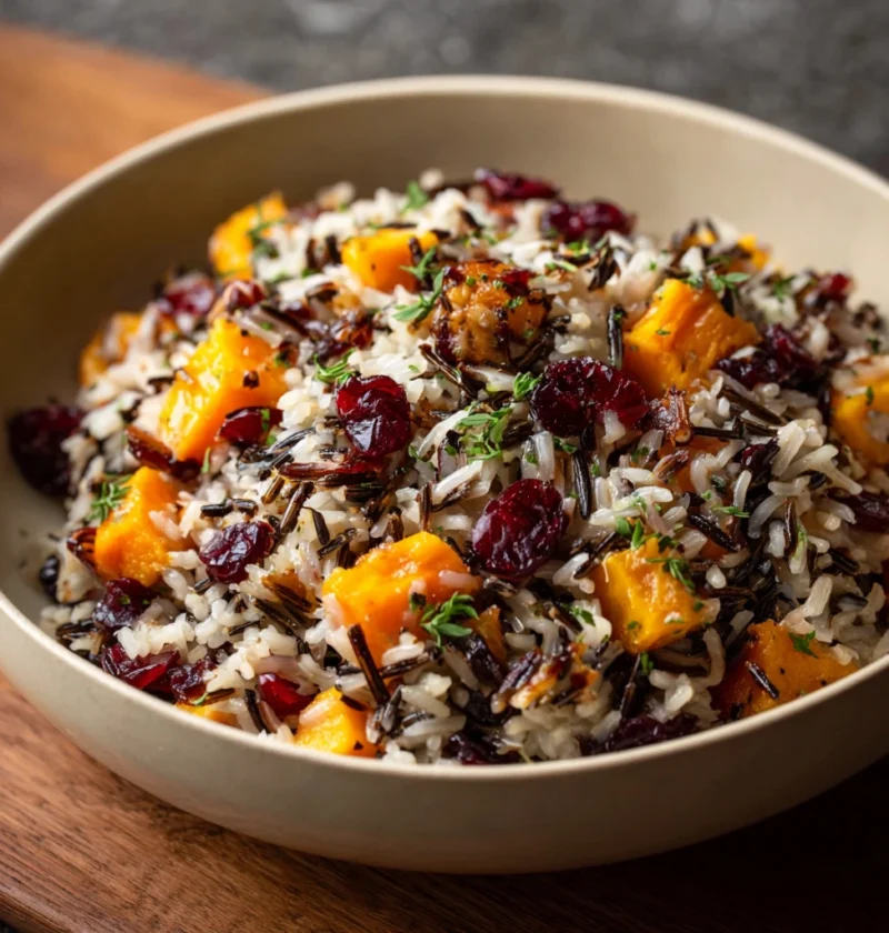 Creamy Thanksgiving Wild Rice Recipe Easy Thanksgiving Wild Rice Side Dish Best Wild Rice For Thanksgiving Gluten-free Wil...