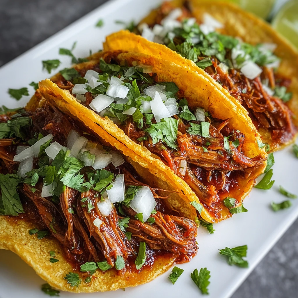 Crock Pot Birria Tacos for Effortless Flavorful Feasts
