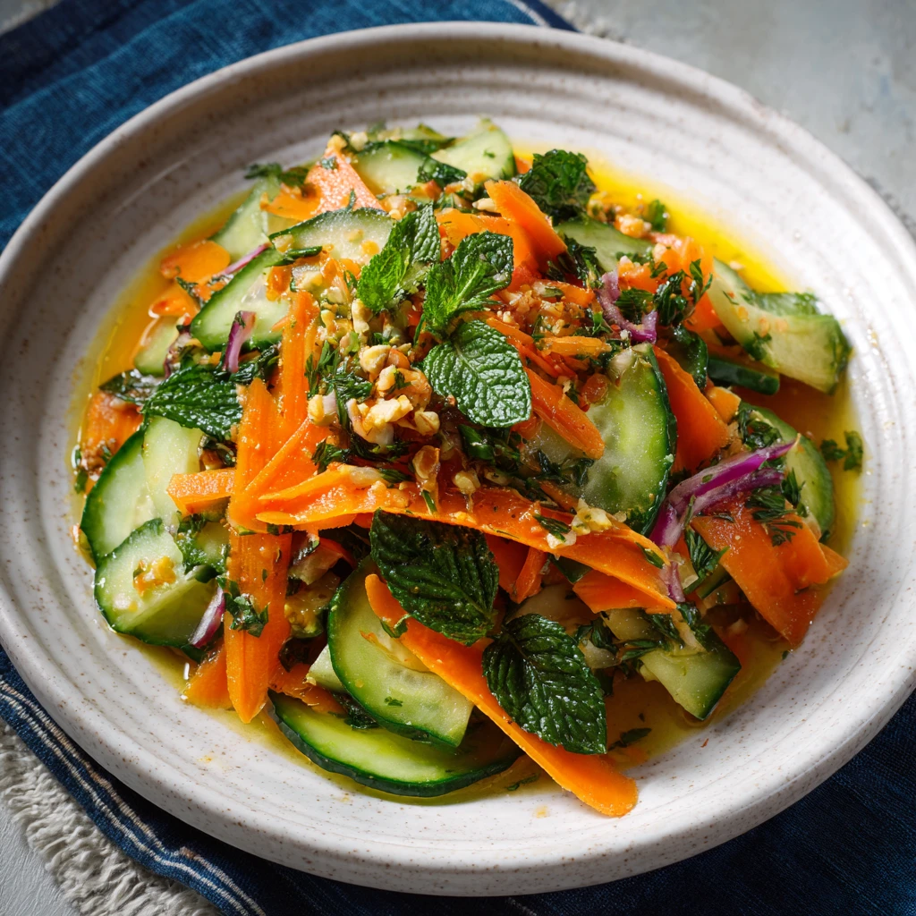 Cucumber and Carrot Salad