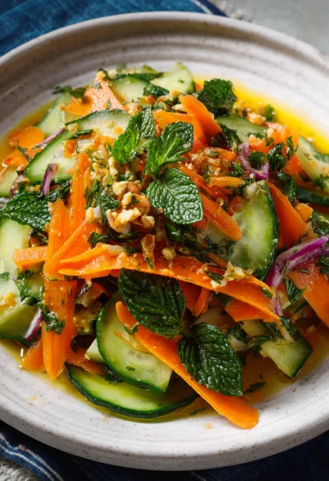 Cucumber Carrot Salad