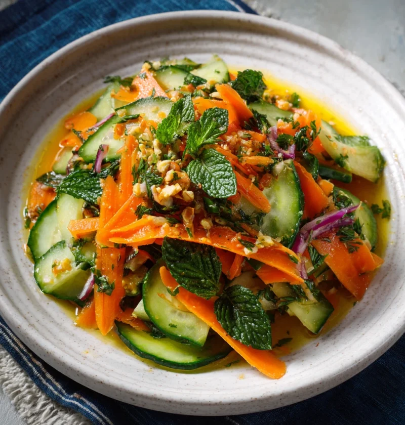 Cucumber Carrot Salad