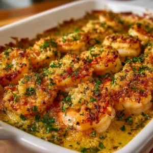 Baked Stuffed Shrimp Casserole