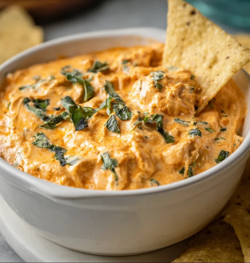 Easy Cheesy Buffalo Chicken Dip Crock Pot Recipe Slow Cooker Buffalo Chicken Dip With Cream Cheese Best Crock Pot Buffalo ...