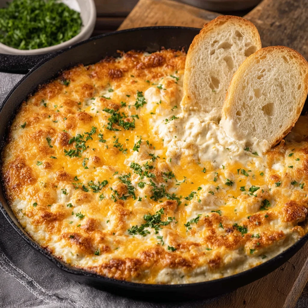 Cheesy Chicken Alfredo Dip