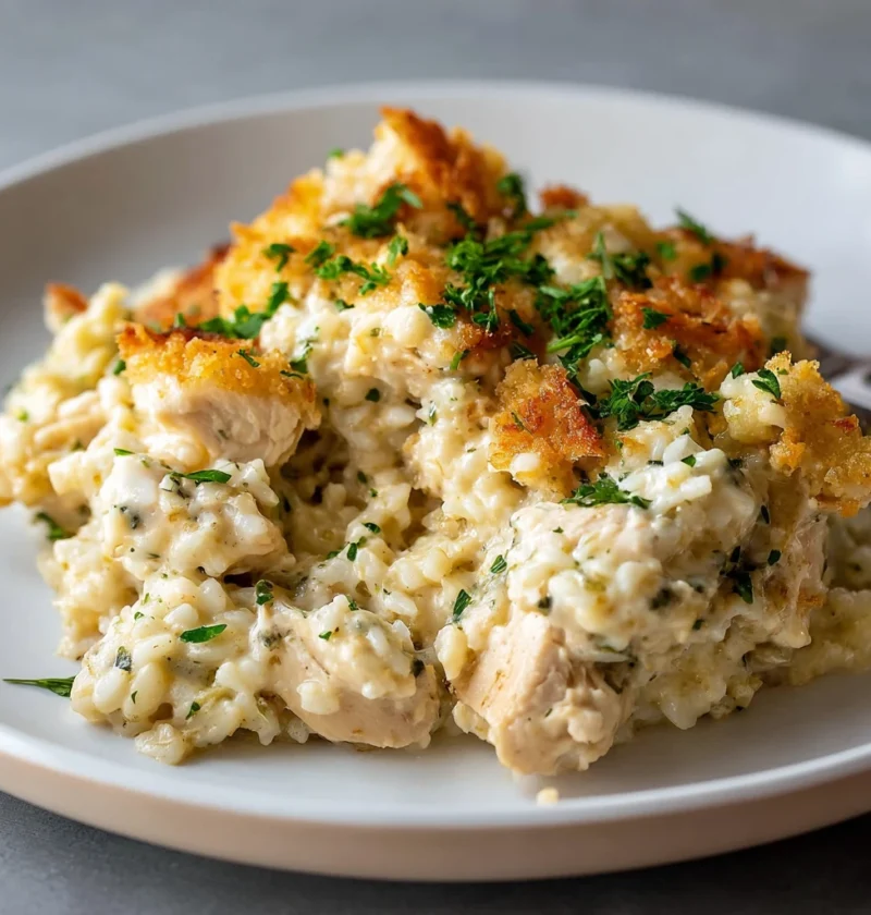 Easy Cheesy Chicken Cauliflower Casserole Recipe Low Carb Chicken Cauliflower Bake Creamy Cauliflower Chicken Casserole Ke...